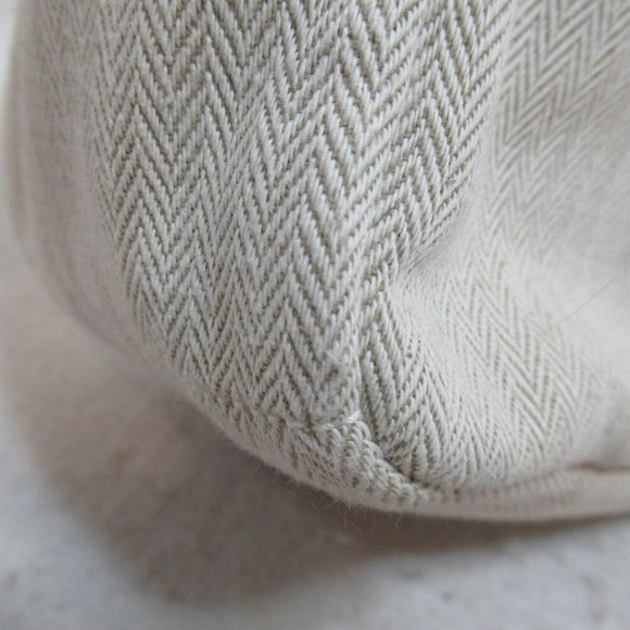 HERMES Fourbi Pouch 25 mini bag canvas Beige Natural - Picture 5 of 10